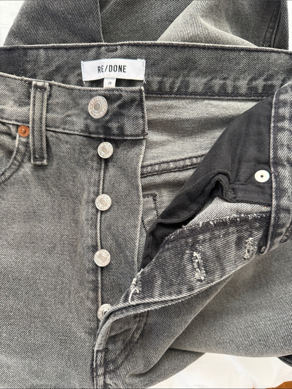 Re/Done classic bootcut flare jean - Picture 7 of 9